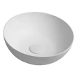 Kép 1/3 - sapho formigo pultra szerelhető mosdó, fehér 39x14 cm, FG031