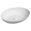 Kép 1/3 - sapho formigo pultra szerelhető mosdó, fehér 60x14,5x40 cm, FG021