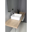 Kép 2/3 - sapho ubega pultra szerelhető mosdó 38x13,5x38 cm, BH7006