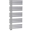 Kép 1/3 - sapho silvana törölközőszárítós radiátor, metál ezüst 500x1236 cm, IR153