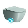 Kép 2/5 - GSI PURA fali WC, SWIRLFLUSH, rimless, 55x36 cm matt jégkék