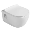 Kép 2/6 - sapho brilla fali WC beépített bidézuhannyal, rimless 100612