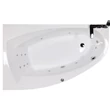 Kép 1/4 - wellis Matana Hydro™ 160, csaptelep nélkül, BALOS