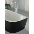 Kép 5/5 - wellis Calabria Matt Black szabadon álló kád 170x80x58