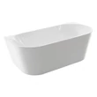 Kép 1/5 - wellis Calabria Matt White szabadon álló kád 170x80x58
