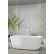 Kép 2/5 - wellis Calabria Matt White szabadon álló kád 170x80x58