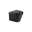 Kép 1/2 - wellis Clement Black fali Rimless WC
