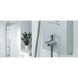 Kép 1/5 - wellis Mariner Silver termosztátos zuhanypanel 19x50x160