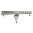 Kép 1/4 - wellis W-Drain Wavy 80 zuhanyfolyóka 80x7x9,5-11