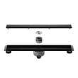 Kép 5/5 - wellis w-drain onyx 80 zuhanyfolyóka, flat fedéssel