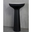 Kép 2/2 - wellis Pillar Black szabadon álló mosdó