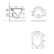 Kép 3/3 - wellis Olivia fali rimless WC