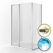 Kép 1/2 - wellis Triton 120x90 egy nyílóajtós szögletes kabin, Easy Cleannel