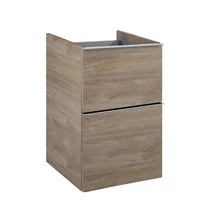 AREZZO design Monterey 40cm-es oldalszekrény 2 fiókkal, Canela tölgy színben