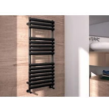 Arezzo Moon antracit 500x1190 mm törölközőszárítós radiátor