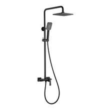 AREZZO design ROCKFIELD 3 funkciós zuhanyszett, fekete AR-9905BL