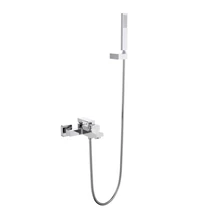 AREZZO design CUBEFIELD kádcsaptelep szett, króm, AR-4410CR