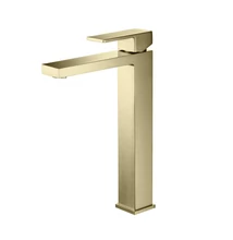 AREZZO design CUBEFIELD magasított mosdócsaptelep, arany, AR-4402G