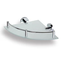 AREZZO design BEMETA Omega sarok üvegpolc 250x250 mm AR-104202162
