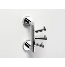 AREZZO design BEMETA Omega mozgatható tripla fogas AR-104206072