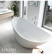 arezzo design maryland öntöttmárvány  szabadon álló kád