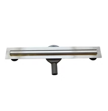 AREZZO keskeny 700 mm-es rozsdamentes acél folyóka Steel ráccsal AR-700K