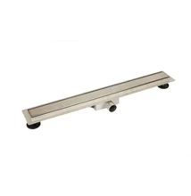 AREZZO 800 mm-es rozsdamentes acél folyóka Steel ráccsal AR-800
