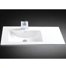 AREZZO Texas 90x46 aszimmetrikus beépíthető mosdó balos AR-090B
