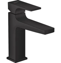 hansgrohe metropol egykaros mosdócsap 110, push-open 32507670 matt fekete