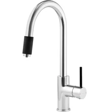 deante aster mosogató csaptelep chrome with black bca 064m