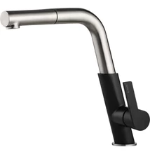 deante silia mosogató csaptelep chrome_fekete bqs b730