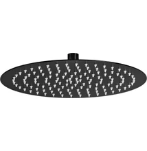 deante floks kerek esőztető, acél fekete 300x4,5 mm nac 203k