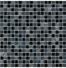dunin aurora graphite 15 glossy moazik 30x30 cm