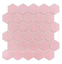 dunin hexagon peony 51 mat mozaik 32x28 cm