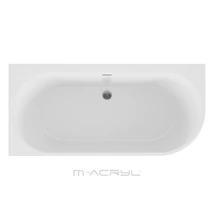 M-Acryl Balance kád 160x75 balos, fehér