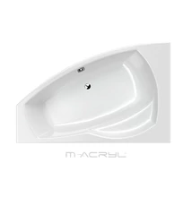M-Acryl Claudia 150x100 balos aszimetrikus kád