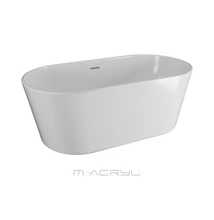 M-Acryl Victory 160x80 szabadon álló kád fehér