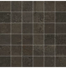 aparici metallic brown natural mosaico padló 29,75x29,75/5x5 cm
