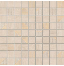 domino woodbrille beige mozaik 30x30 cm