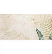 domino alabaster shine element 4 leaves A dekor 59,8x119,8 cm