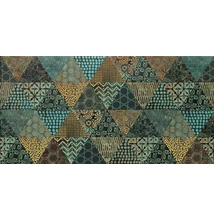domino margot green geo dekor 30,8x60,8 cm