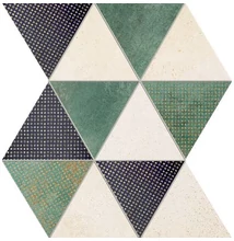 domino margot green mozaik 25,8x32,8 cm