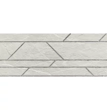 domino fuoco white dekor 29,8x74,8 cm