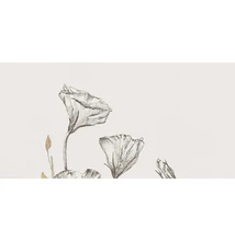 domino velo bianco element 4 flowers dekor 119,8x59,8 cm