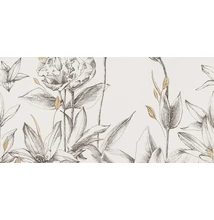 domino velo bianco element 2 flowers dkeor 119,8x59,8 cm