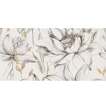 domino velo bianco element 3 flowers dekor 119,8x59,8 cm