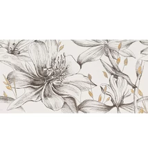 domino velo bianco element 1 flowers dekor 119,8x59,8 cm
