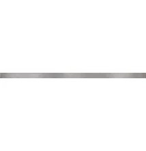 cersanit metal silver glossy border 2x60 cm