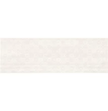cersanit ferano white lace inserto satin dekor 24x74 cm