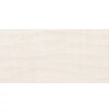 cersanit shiny textile ps810 cream satin structure csempe 29,8x59,8 cm